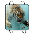 GCKG Fierce King Of Forest Tiger Sizewimming To A Meat Pet Car Sizeeat Cover Dog Car Sizeeat Mat Hammock Cargo Mat Trunk Mat For Cars Trucks and SizeUV 54x60 inches