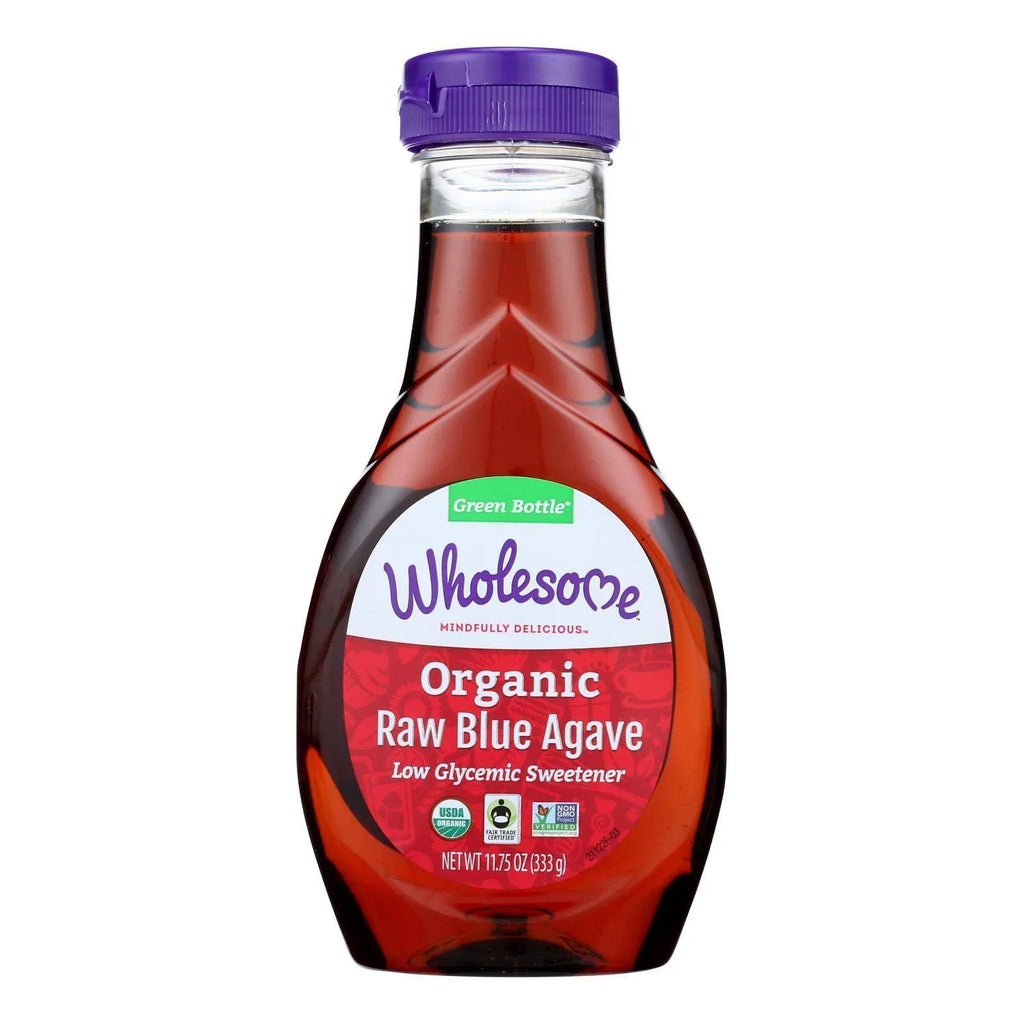 Wholesome Sizeweeteners Blue Agave - Organic - Raw - 11.75 oz - case of 6