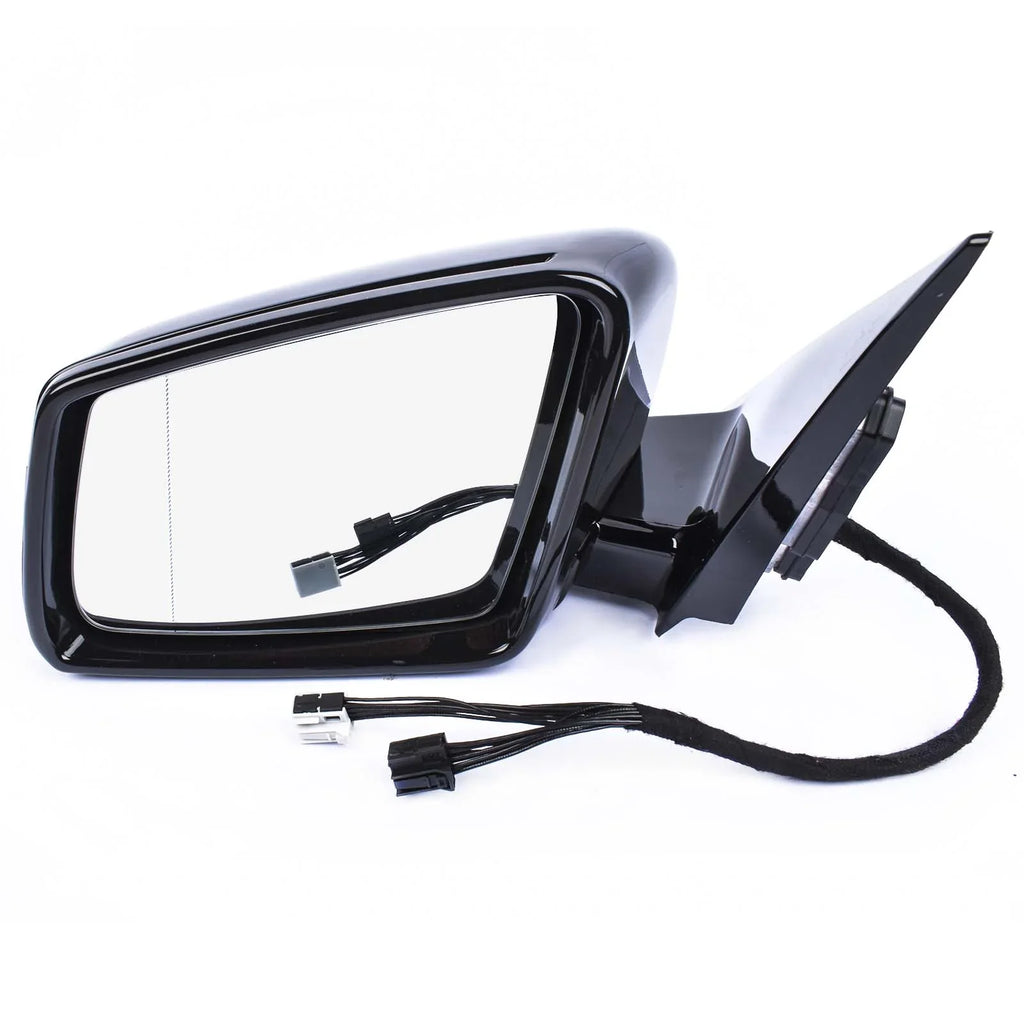 GELUOXI Driver Sizeide Rear View Mirror for Mercedes-Benz E-Calss Sizeedan Wagon 2010-2016 Black 1Pc