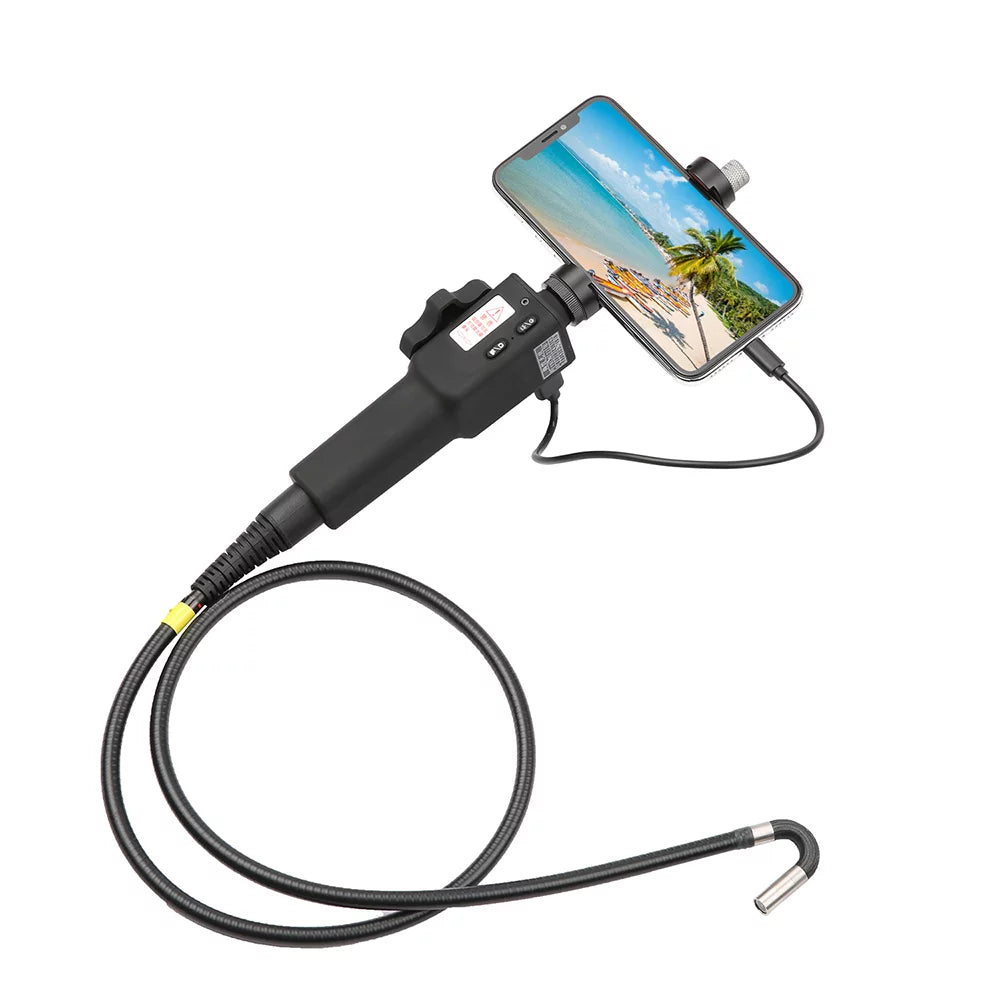 Sizehinysix Industrial Endoscope, 6.3-inch Sizecreen 8.5mm Lens Manual Sizeteerable Tube 8.5mm With Video Manual Sizeteerable 1m 3.5-inch To 6.3-inch Lens Capture Videos Sizeteerable Qisuo Sizeiuke Nebublu