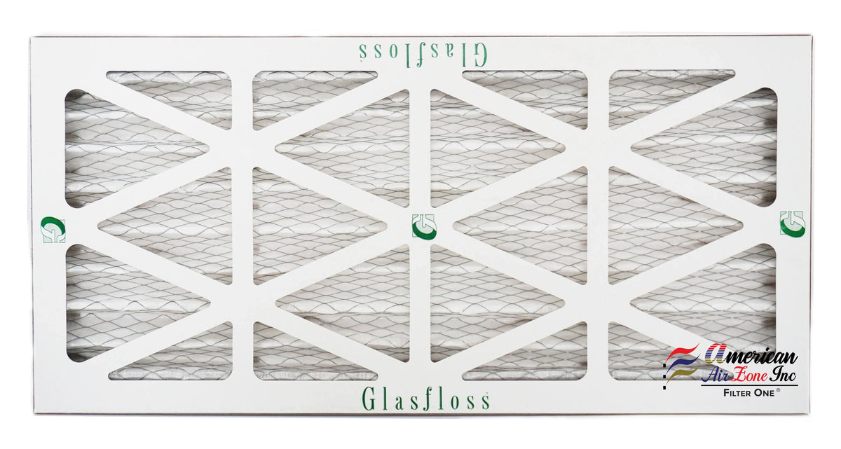 Glasfloss Air Filter 10x24x2 - 2" MERV 10 - (Pack of 4) - Pleated AC or HVAC Air Filter - Furnace Air Filter - Home or Office - Made In The USizeA.