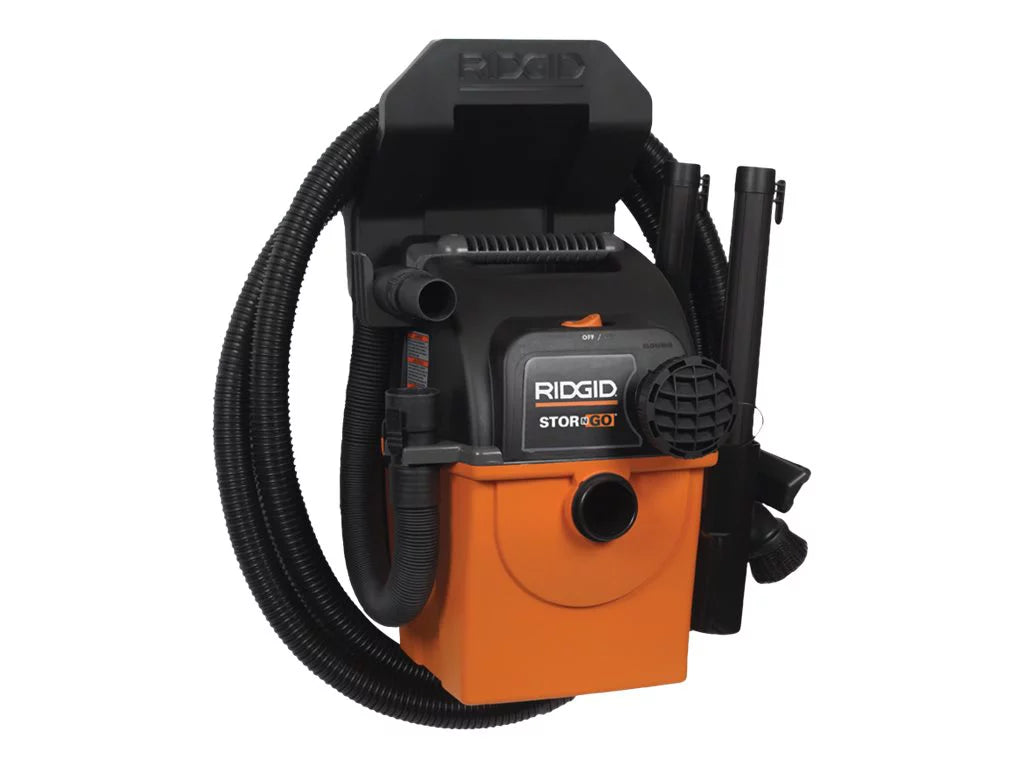 Ridgid Sizetor-N-Go WD5500 - Vacuum Cleaner - Handheld - Orange