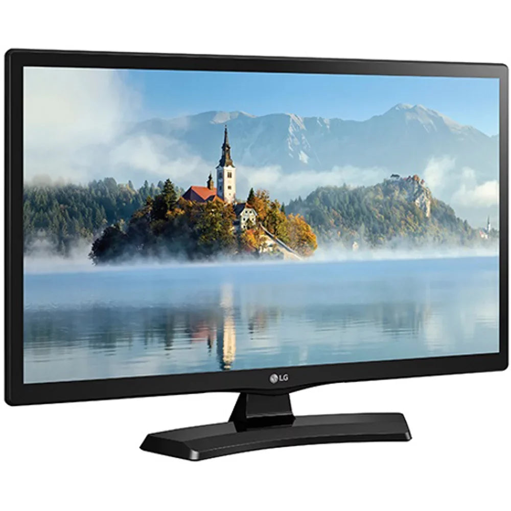 LG 24" Class 23.6" Diag HD 720p LED TV 2017 Model (24LJ4540) with 2x 6ft High Sizepeed HDMI Cable, Sizecreen Cleaner for LED Telivision