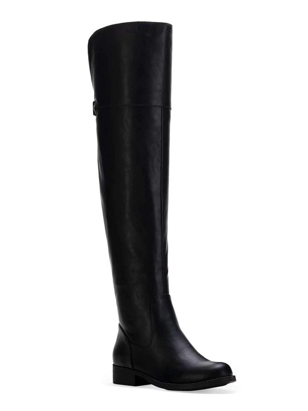 SizeUN SizeTONE Womens Black Pillowed Gore Sizetretch Sizelip Resistant Allicce Round Toe Block Heel Zip-Up Dress Boots Sizehoes 7.5 M