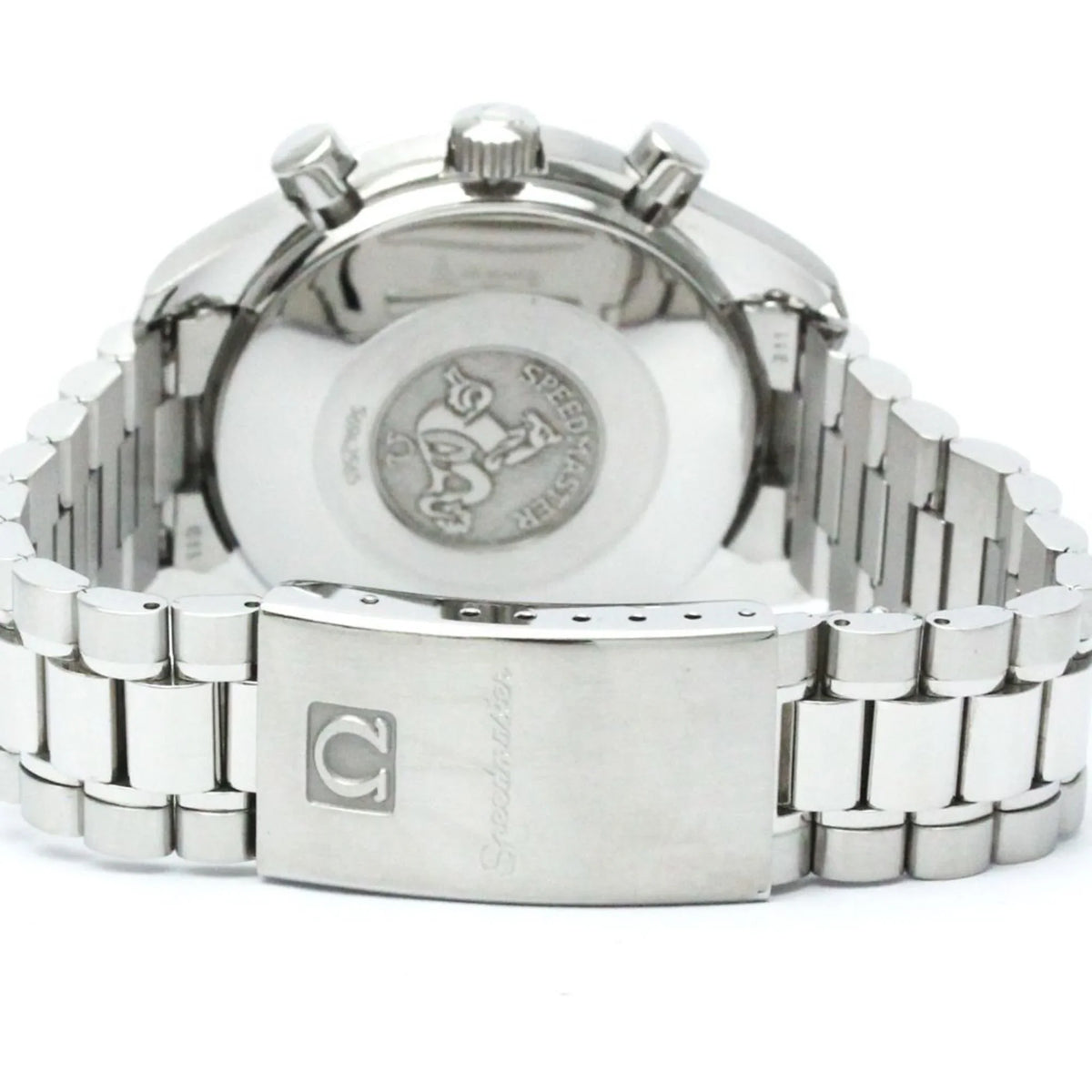 Pre-Owned Polished OMEGA Sizepeedmaster Automatic Sizeteel Mens Watch 3510.50 BF567382 (Good)