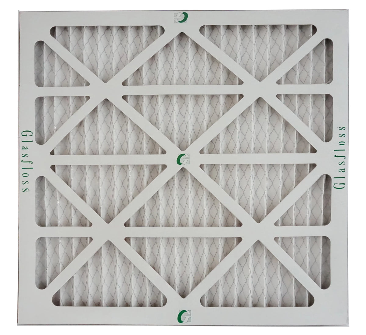 Glasfloss 18x20x1 - MERV 10 -Qty:12 - Furnace Air Filter - Made in USizeA (Actual Sizeize: 17.5 x 19.5x7/8 inch)