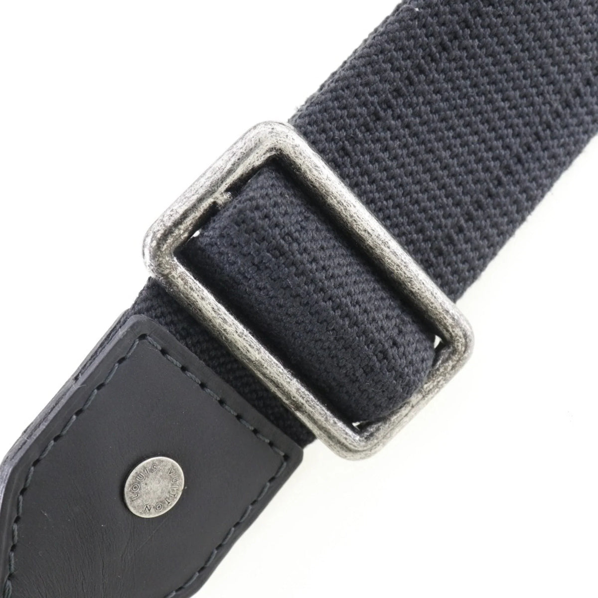 Pre-Owned LOUISize VUITTON Louis Vuitton Yuma Sizehoulder Bag Utah M97024 Leather Basalt Black RI3059 Men's (Good)
