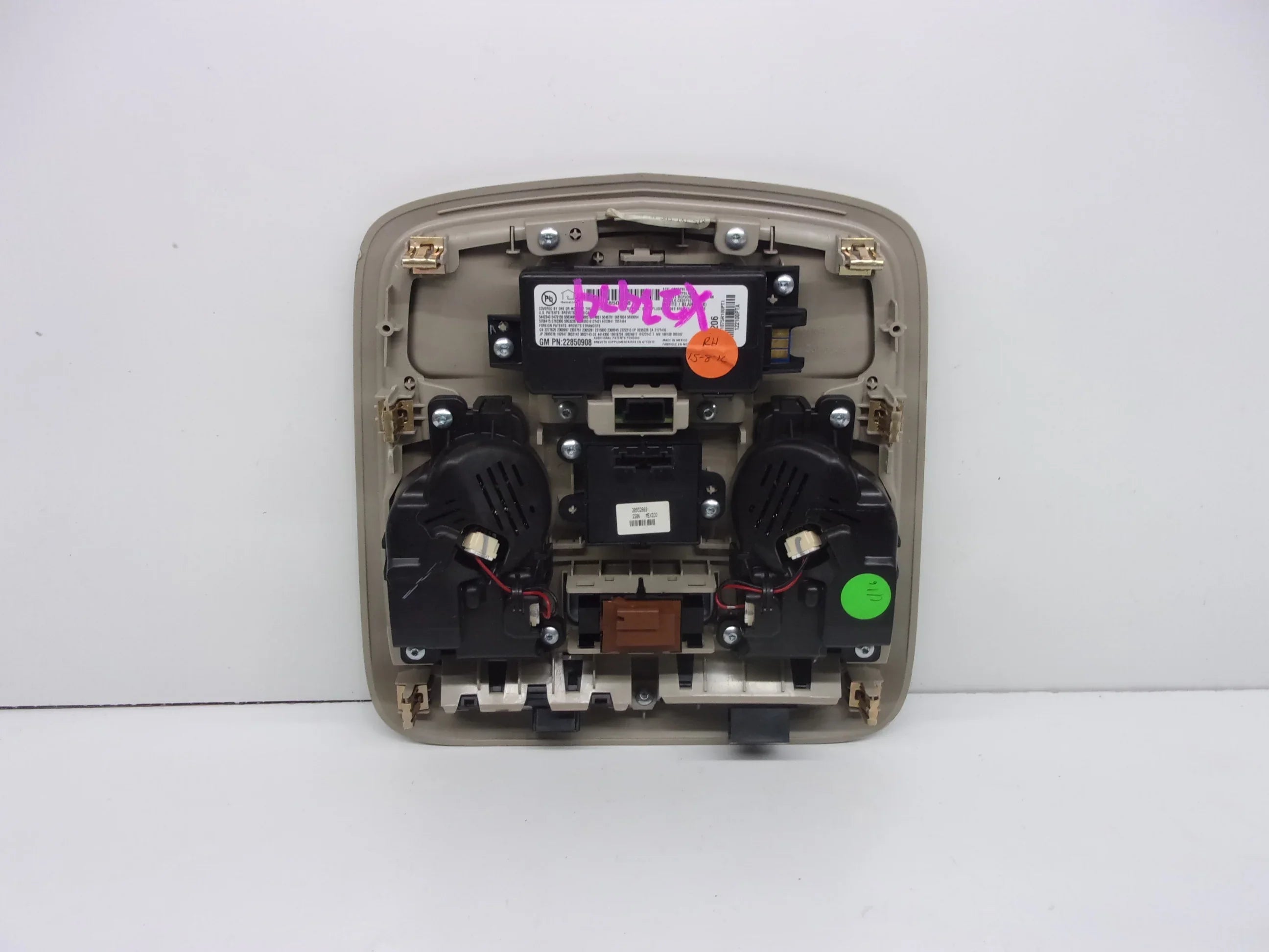 Pre-Owned 2013-2014 Cadillac XTSize Overhead Roof Center Console OEM (Good)