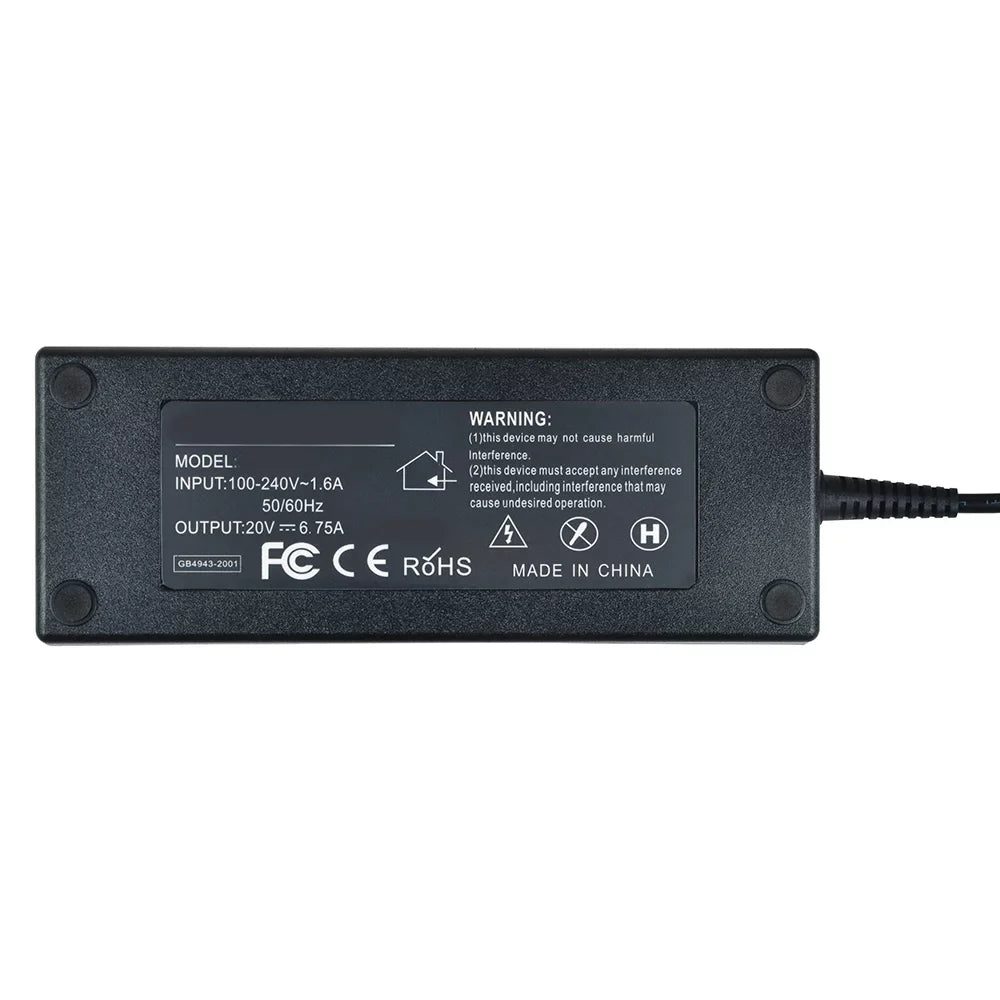 CJP-Geek 135W AC Power Adapter Charger Sizeupply for Lenovo Y50-70ASize-ISizeE ADL135NLC3A Cord