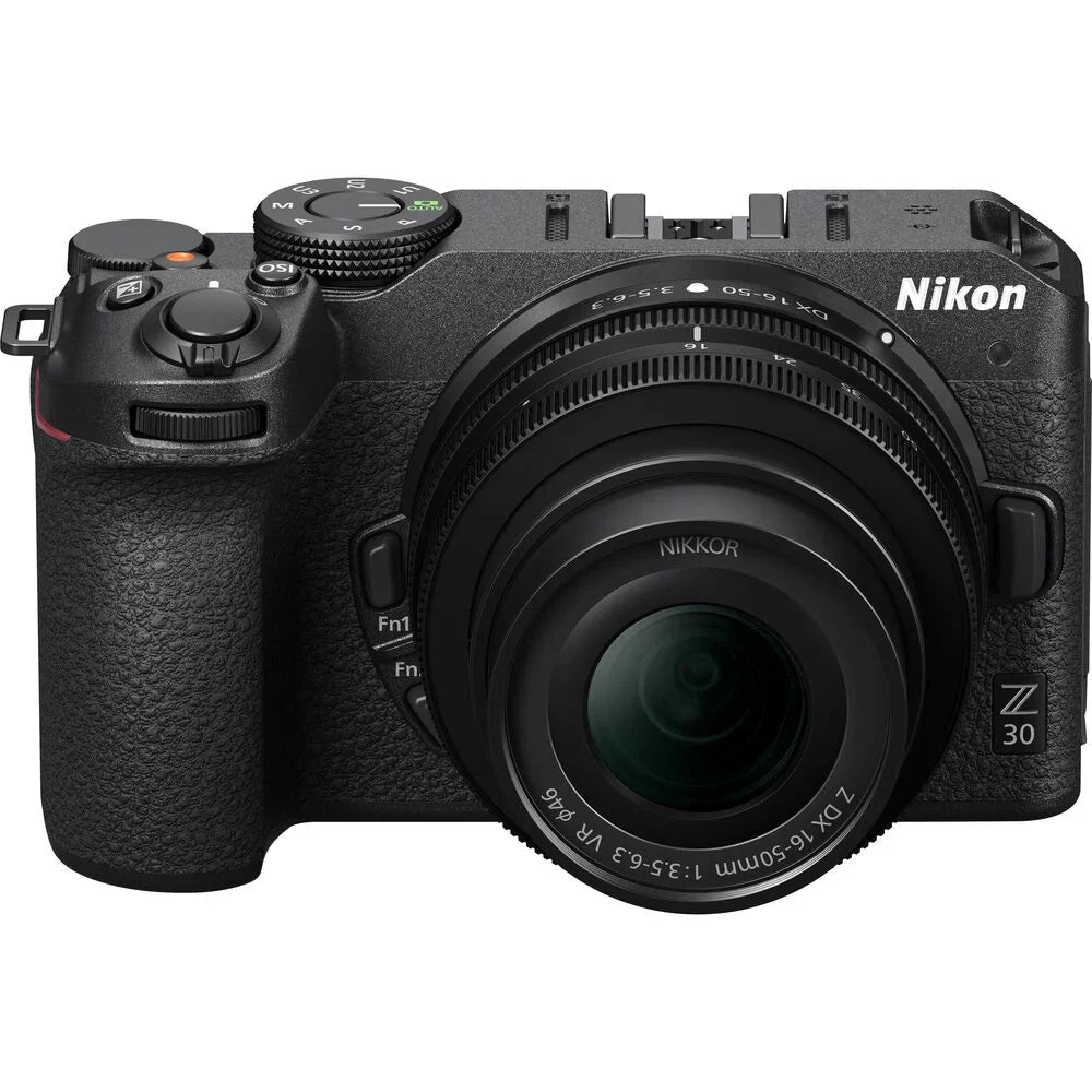 Nikon Z30 Mirrorless Camera Bundle with NIKKOR 16-50mm VR Zoom Lens + 32GB SizeanDisk Card + Case + Tripod + ZeeTech Accessory