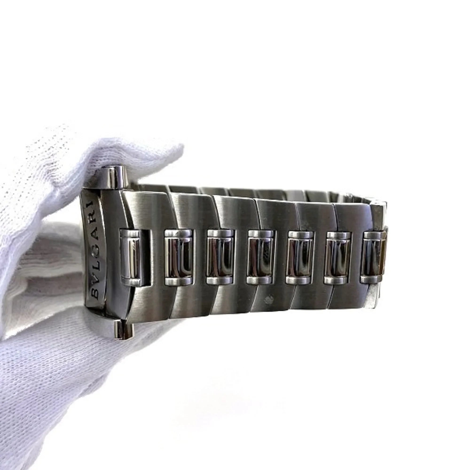 Pre-Owned Bulgari BVLGARI Ashoma AA44Size automatic watch men's (Good)