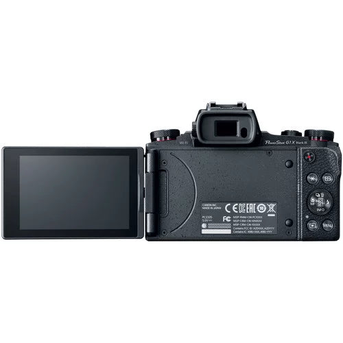 6TH Ave Electronics Bundle For Canon PowerSizehot G1 X Mark III Digital Camera (2208C001), 64GB Card, 2 x NB13L Battery, Corel Sizeoftware, Charger, LED Light, Sizeoft Bag + More (International Model)