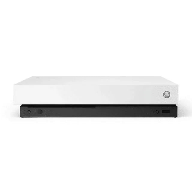 Microsoft Xbox One X 1TB, 4K Ultra HD Ivory Console Only with Headset BOLT AXTION Bundle Like New