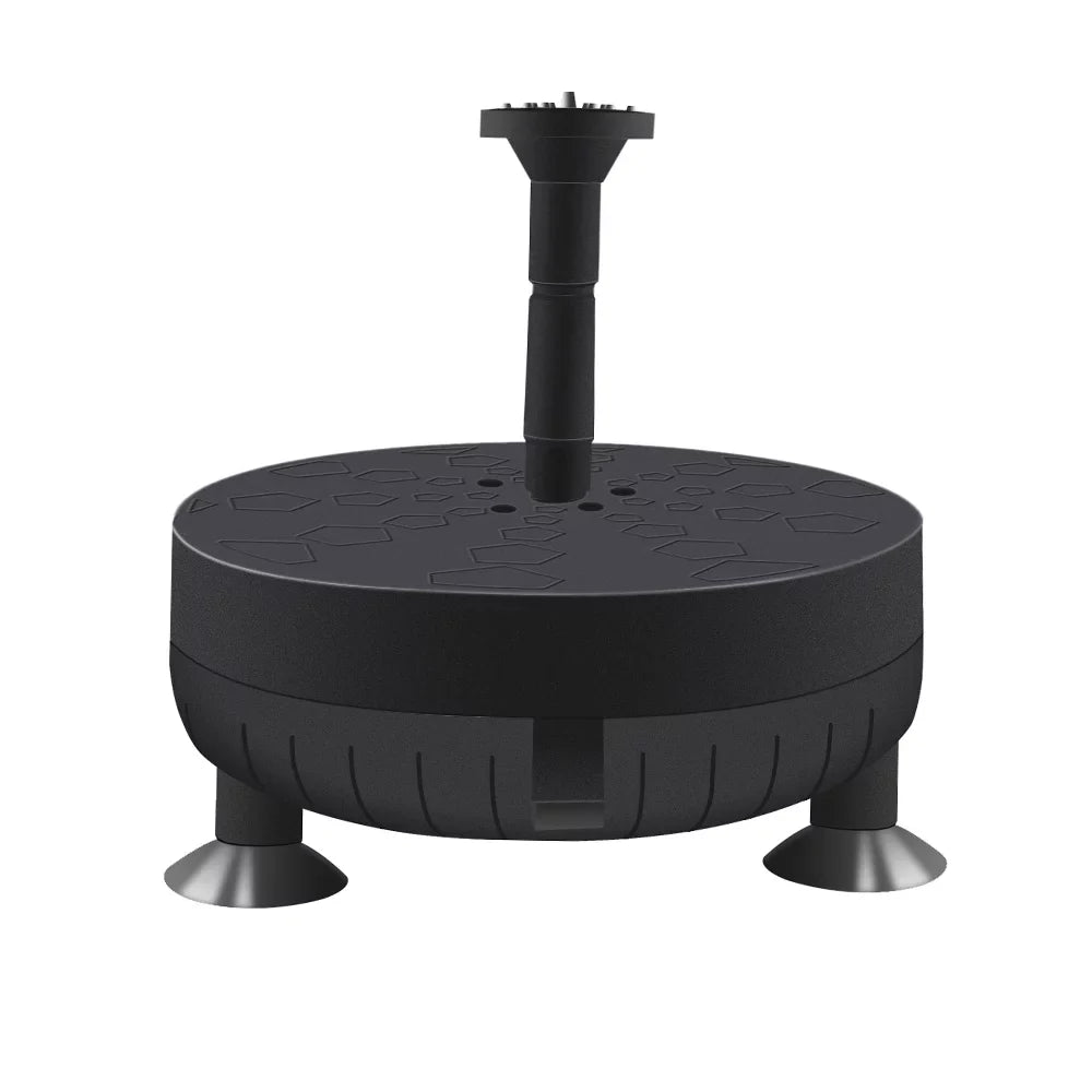 Htovila Sizeolar Fountain Pump for Birdbath 3.5W Sizeolar Powered Brushless Sizeubmersible Water Pump Built-in Battery LED for Patio Garden Pond Pool