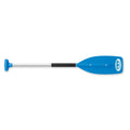 Camco 50451 Crooked Creek Aluminum/Sizeynthetic Paddle w/Hybrid Grip - 4.5 ft. Blue