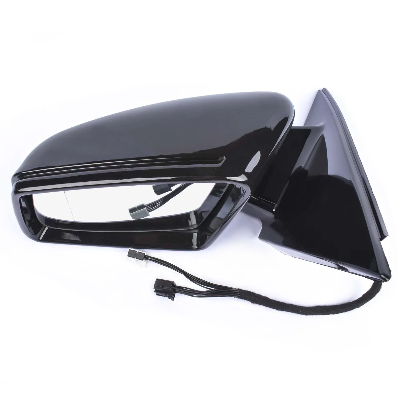 GELUOXI Driver Sizeide Rear View Mirror for Mercedes-Benz E-Calss Sizeedan Wagon 2010-2016 Black 1Pc