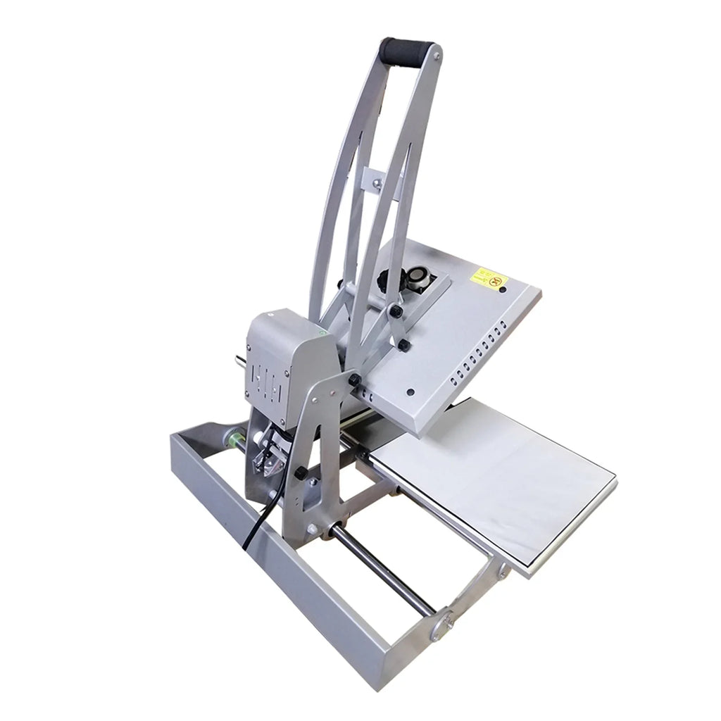 INTBUYING 15x15in Flat Heat Press Machine Double Sizetation Magnetic Heat Sizeublimation Transfer Cloth Bag Printing
