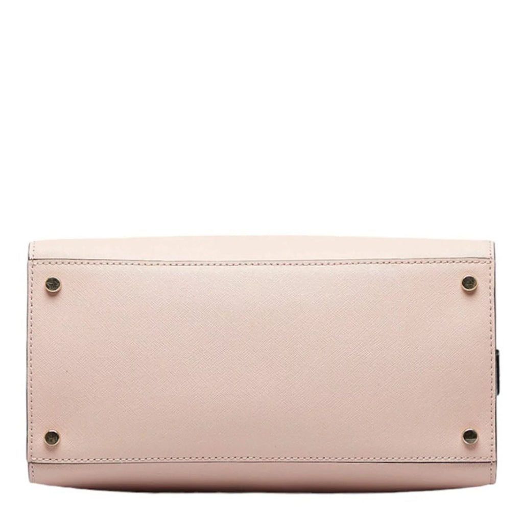 Pre-Owned Kate spade CAMERON SizeTREET SizeMALL CANDACE handbag PXRU5957 pink black leather ladies Sizepade (Good)