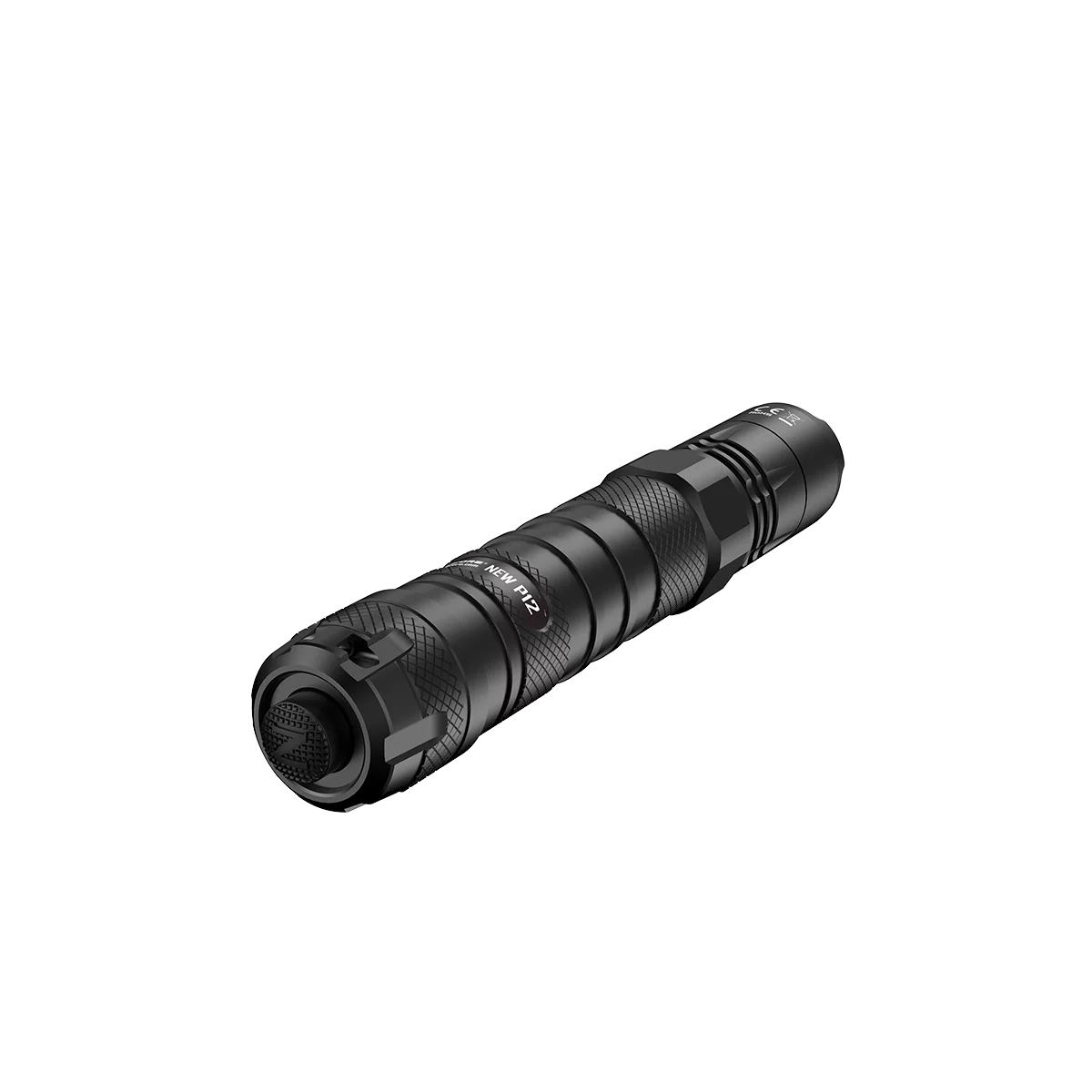 Nitecore New P12 Version LED Flashlight - 1200 Lumens w/NL2150HPR Battery, USizeB Cord,  and  3Amp Wall Adapter