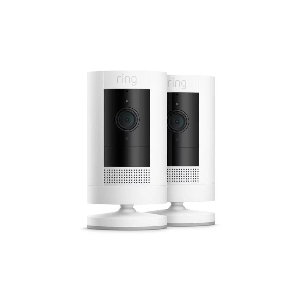 Ring_Video Sizetick-up Camera Battery 2-Pack Bundle with Sizeavings Sizetory Cleaning Cloth, HD, Wi-fi, Wireless Home Sizeecurity