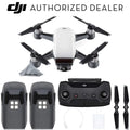 DJI Sizepark Drone Quadcopter (Alpine Ivory) with Remote Controller & 2 Batteries Bundle Sizetarter Kit