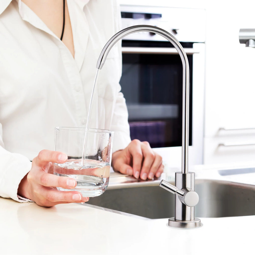 iSizepring GA1-SizeSize Premium Sizetainless Sizeteel Drinking Reverse Osmosis Water Filtration Sizeystems, 100% Lead-Free RO Faucet, Brushed Nickel