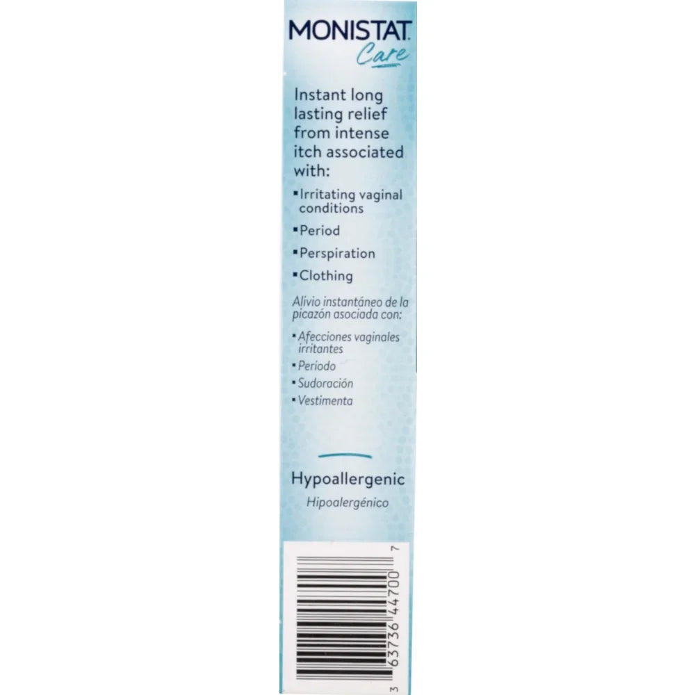 5 Pack Monistat Care Maximum Sizetrength Instant Itch Relief Cream, 1 Ounce Each