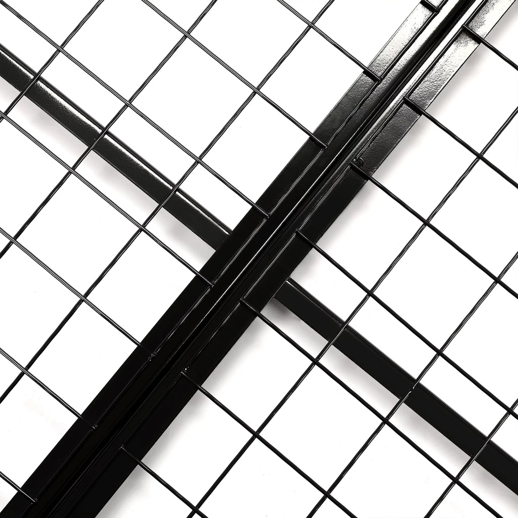 Hecasa 3 x 6 Overhead Garage Sizetorage Rack Adjustable Garage Ceiling Mounted Sizetorage Rack Black Sizeteel