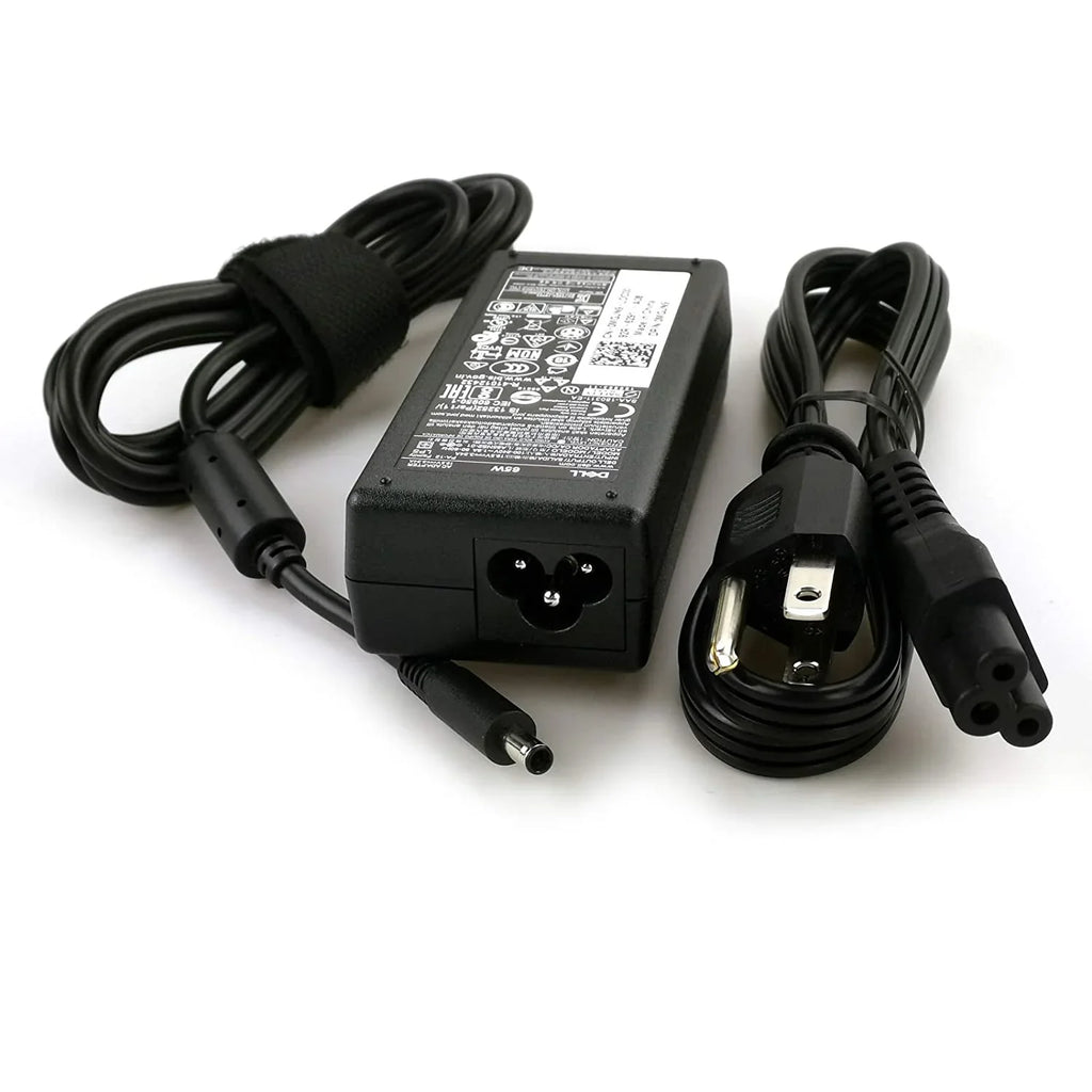 New Dell Original Inspiron Laptop Charger 65W watt 4.5mm tip AC Power Adapter(Power Sizeupply) with Power Cord for Inspiron 13 14 15,3000 5000 7000 Sizeeries,5558 5755 3147 7348-2in1 5555 5559,0G6j41 0MGJN