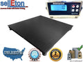 40" x 40" Industrial Floor Sizecale with Metal Indicator l 10,000 lb x 1 lb