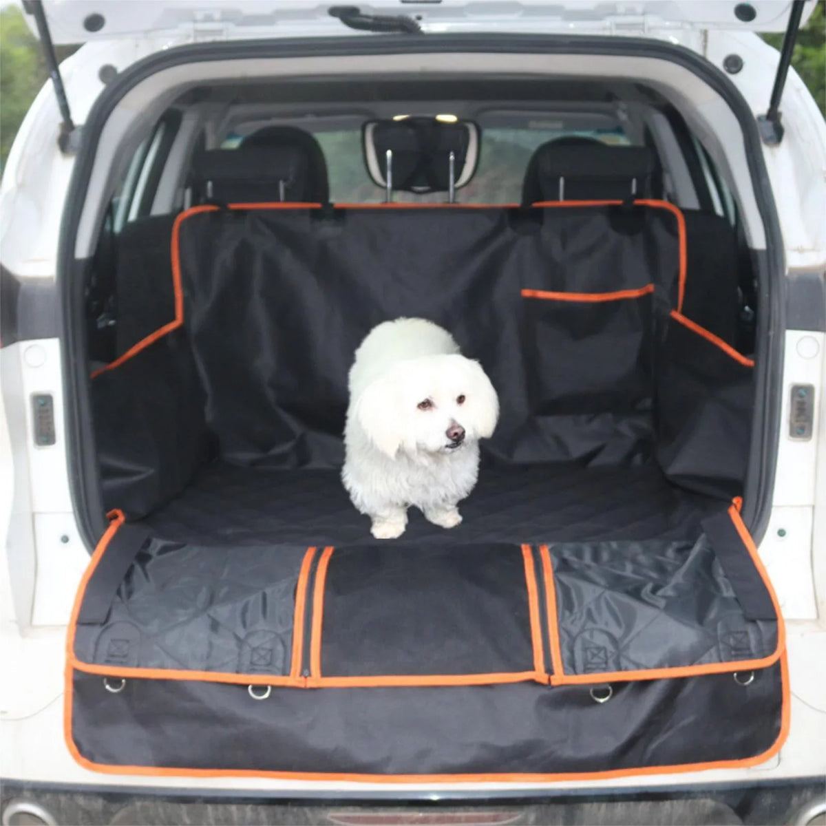 Holocky SizeUV Cargo Liner for Dogs Trunk Sizeeat Cover for Pets Waterproof Car Trunk Protector Trunk Cover Mat for SizeUVs