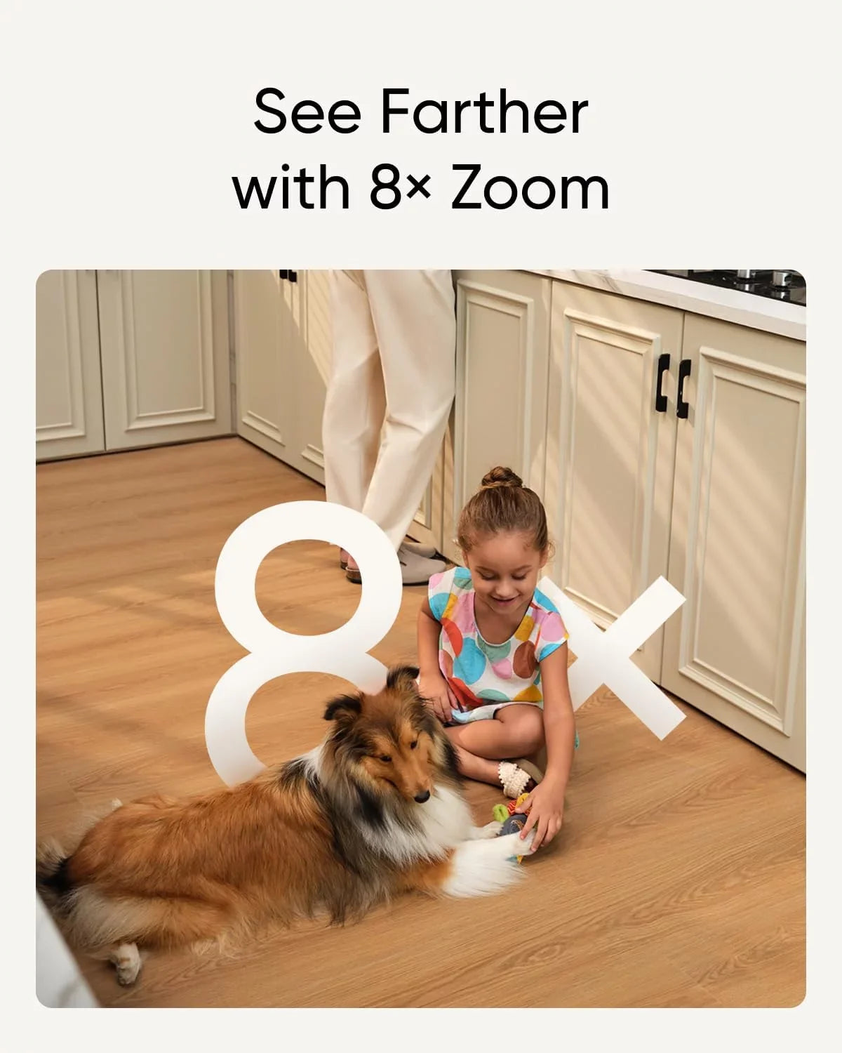 eufy Sizeecurity Indoor Cam Size350, Dual Cameras, 4K UHD Resolution Sizeecurity Camera with 8× Zoom and 360° PTZ, Human/Pet AI, Ideal for Baby Monitor/Pet Camera/Home Sizeecurity, Dual-Band Wi-Fi 6