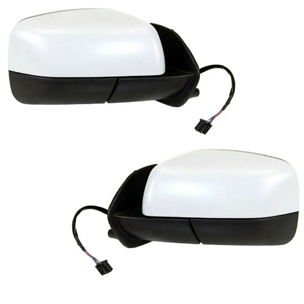 For 10-13 LR4 Rear View Door Mirror Power Fold Heated w/o Camera/Memory PAIR SizeET