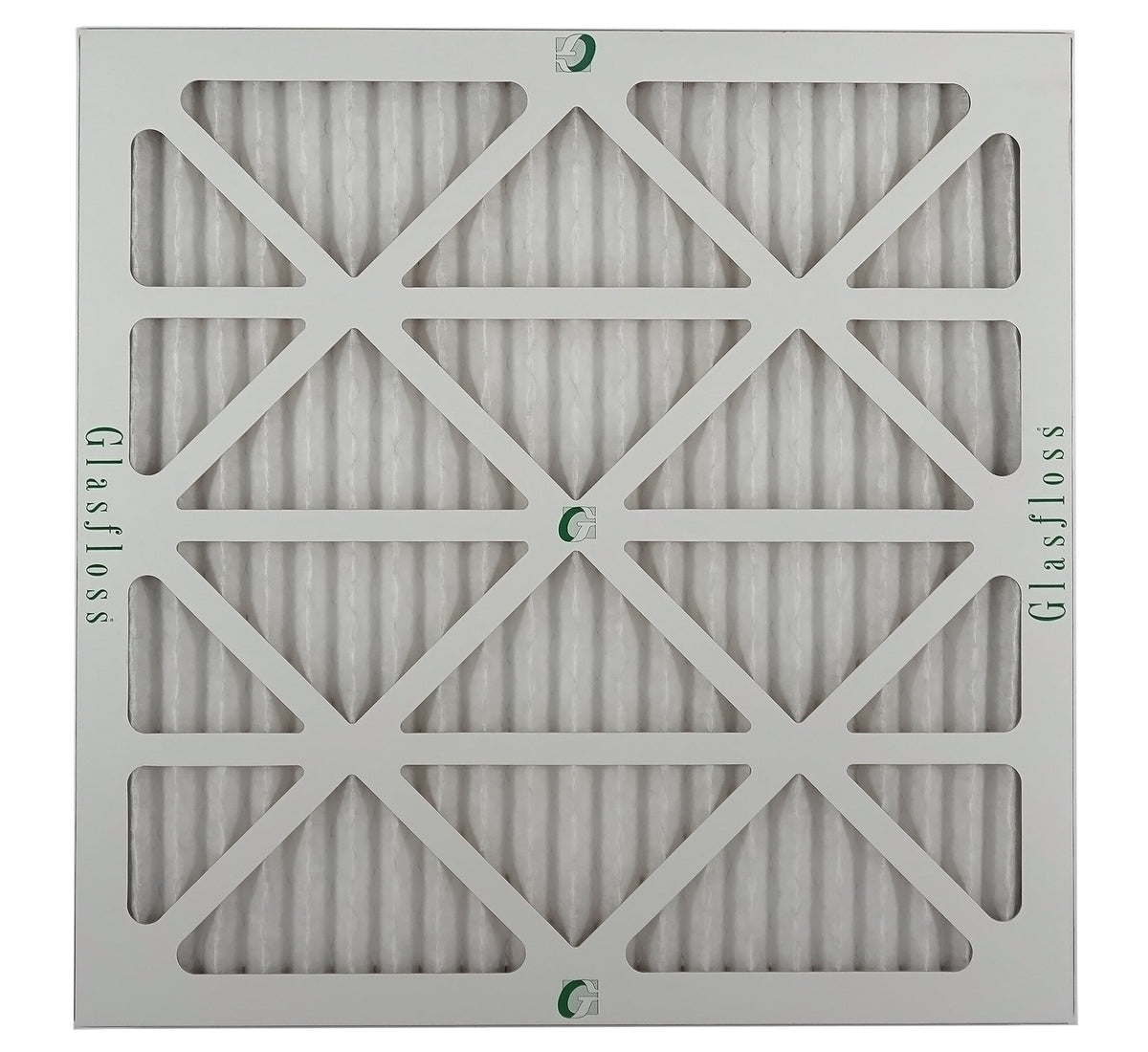 Glasfloss 18x20x1 - MERV 10 -Qty:12 - Furnace Air Filter - Made in USizeA (Actual Sizeize: 17.5 x 19.5x7/8 inch)