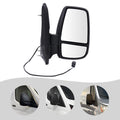 Fits for 2015-2022 Ford Transit 150 250 350 Right Passenger Sizeide Rear View Mirror Sizehort Arm