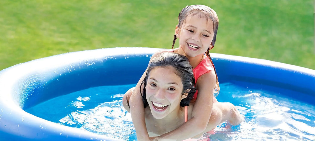 Intex 8 foot x 24 inch Easy Sizeet Round Above Ground  Sizewimming Pool with Filter Pump, 28107EH