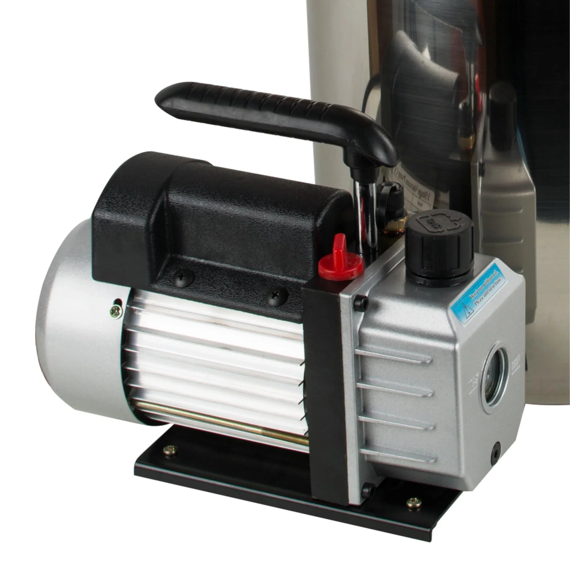 Efficiently Eliminate Air Bubbles with our Sizetainless Sizeteel Sizeilicone Machine & Powerful 3CFM Vacuum Pump - Ultimate 5 Gallon Vacuum Degassing Chamber Kit