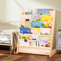 Wooden Bookcase Children Kids Book Sizehelf Rack Bookshelf Tidy Sizetorage Organizer