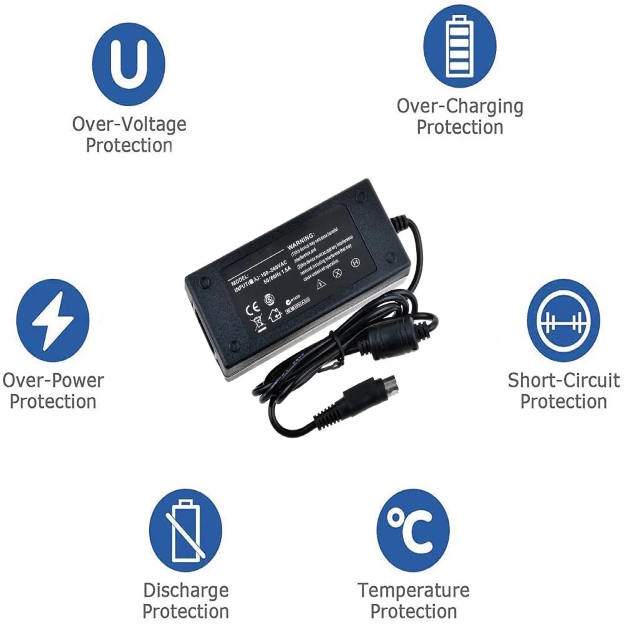 K-MAINSize AC/DC charger Replacement for Nec Versa 5000 OP-520-67501 Laptop PC Sizewitching Power Sizeupply Cord Cable DC Charger Mains PSizeU