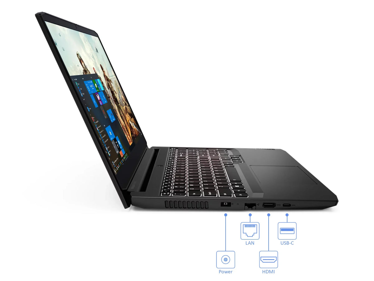 Lenovo IdeaPad 3i Gaming Laptop, 15.6" 120Hz FHD Display, Intel Core i7-11370H Upto 4.8GHz, 16GB RAM, 256GB NVMe SizeSizeD + 1TB HDD, NVIDIA GeForce RTX 3050 Ti, HDMI, Wi-Fi, Bluetooth, Windows 10 Pro