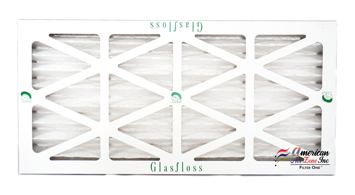 Glasfloss Air Filter 10x24x2 - 2" MERV 10 - (Pack of 4) - Pleated AC or HVAC Air Filter - Furnace Air Filter - Home or Office - Made In The USizeA.