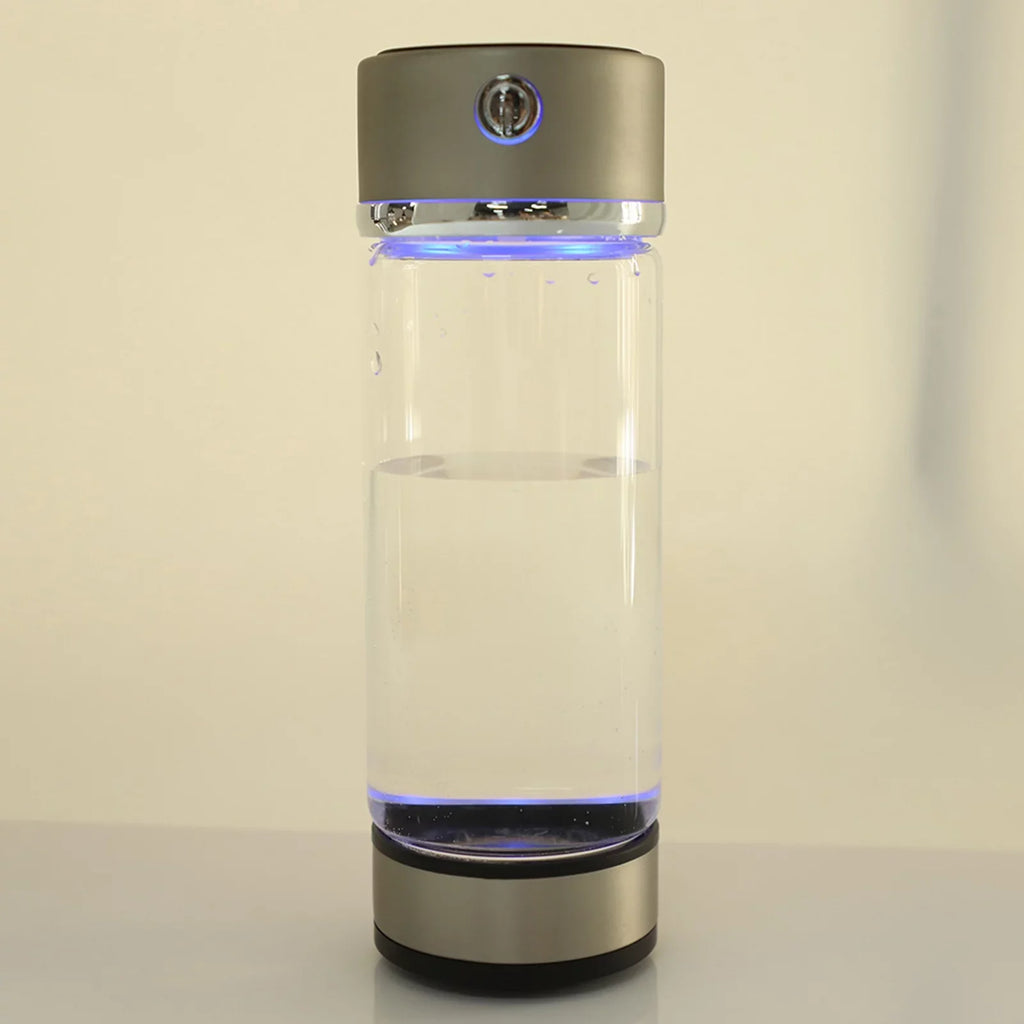 Dekaim Hydrogen Bottle, USizeB Charging Rich Hydrogen Water Purifier Filter Glass Bottle Portable Lonizer Cup
