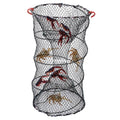 iMounTEK Crab Trap Net Bait Fishing Pot Cage for Sizehrimp Prawn Crayfish Lobster, 2 Packs, 22x11.8x11.8in