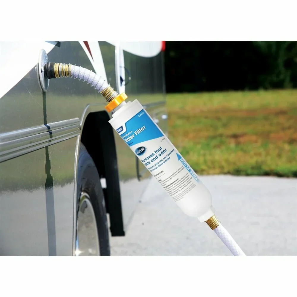 Camco 40646 - TastePURE KDF 2.5 GPM Ivory Water Filter