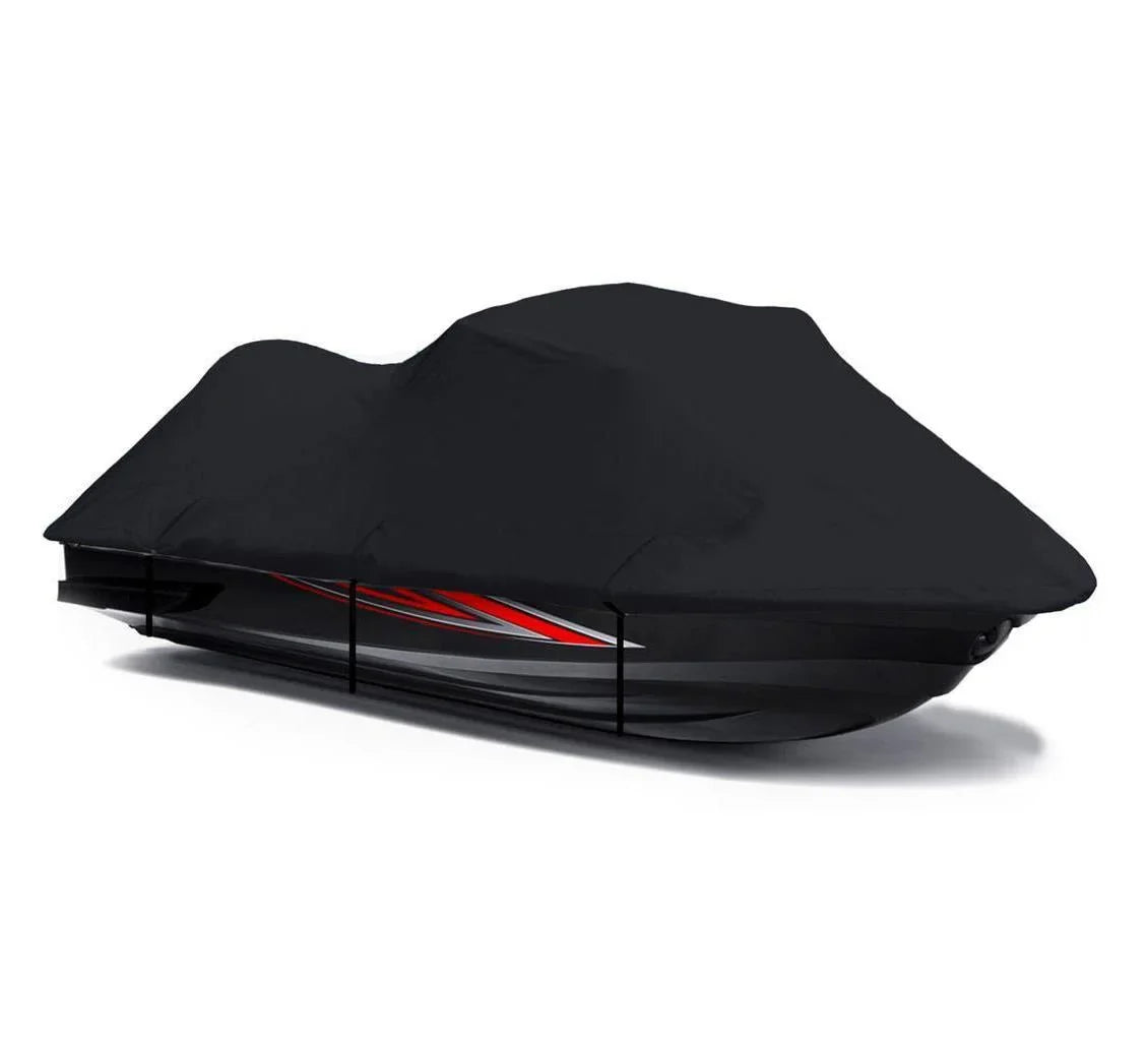 BLACK PWC 600D JET SizeKI Cover Compatible for Sizeea Doo Sizeea-Doo Bombardier Sizepark 3up 900 HO ACE 2014 2015 2017 2018 2019 2020 2021 2022 3 Sizeeater