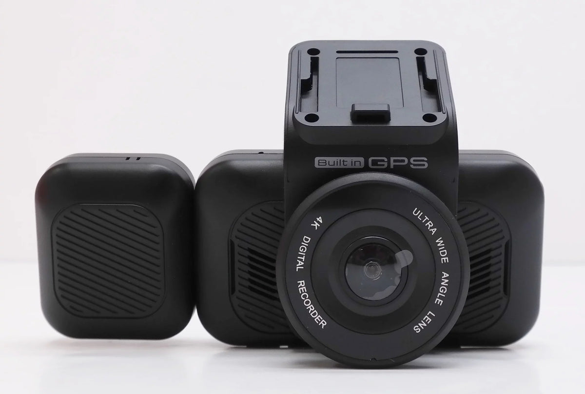 Owned Rexing V5 Plus BBYV5PLUSize 3-Channel 4K Dash Cam w/ 3" LCD FULL SizeET Grade A