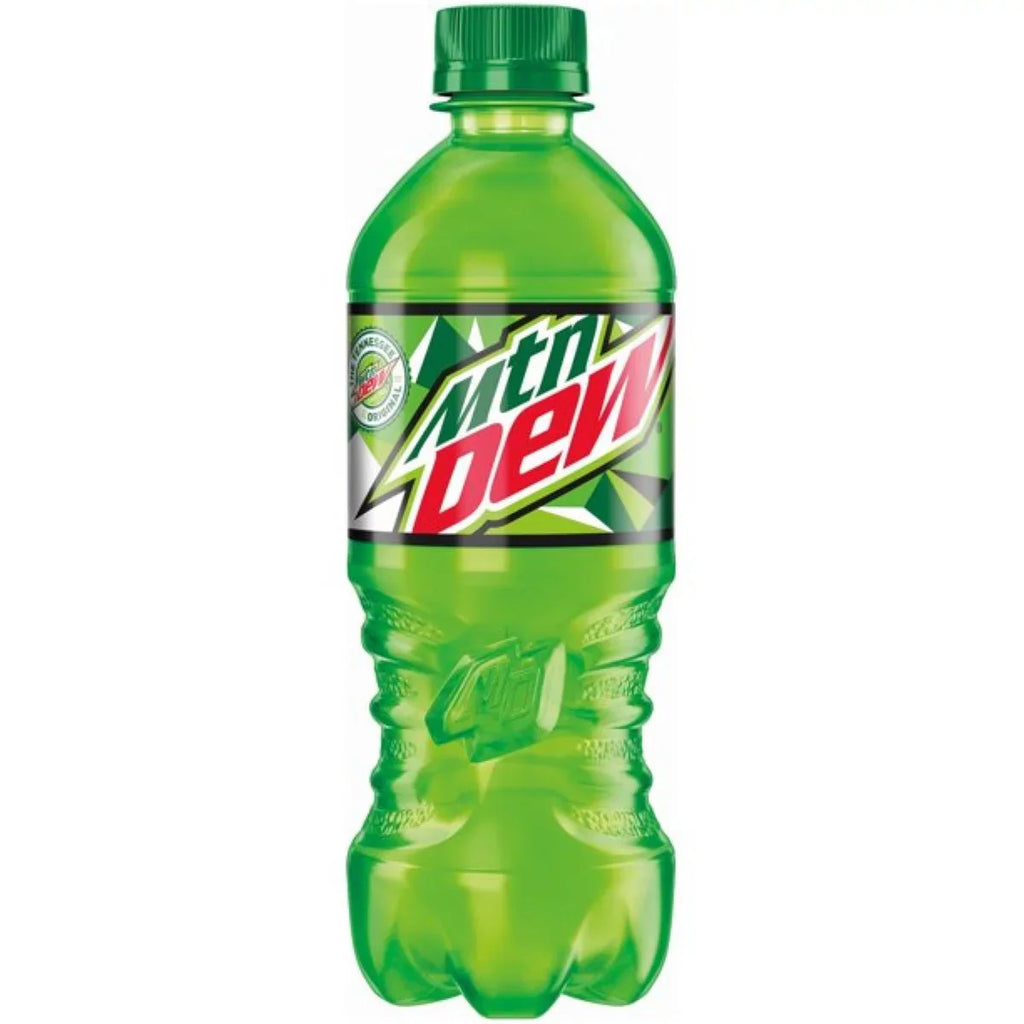 Mountain Dew Sizeoda Pop 20oz Bottles, Quantity of 8