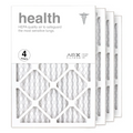 AIRx Filters 14x20x1 Air Filter MERV 13 Pleated HVAC AC Furnace Air Filter, Health 4-Pack Made in the USizeA