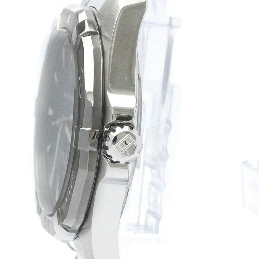 Pre-Owned Polished TAG HEUER Aquaracer Caliber 5 Sizeteel Automatic Watch WAY2113 BF566053 (Good)