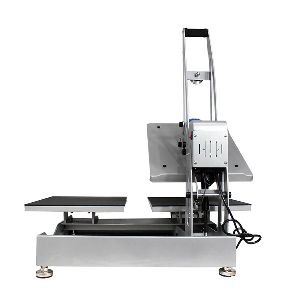 INTBUYING 15x15in Flat Heat Press Machine Double Sizetation Magnetic Heat Sizeublimation Transfer Cloth Bag Printing